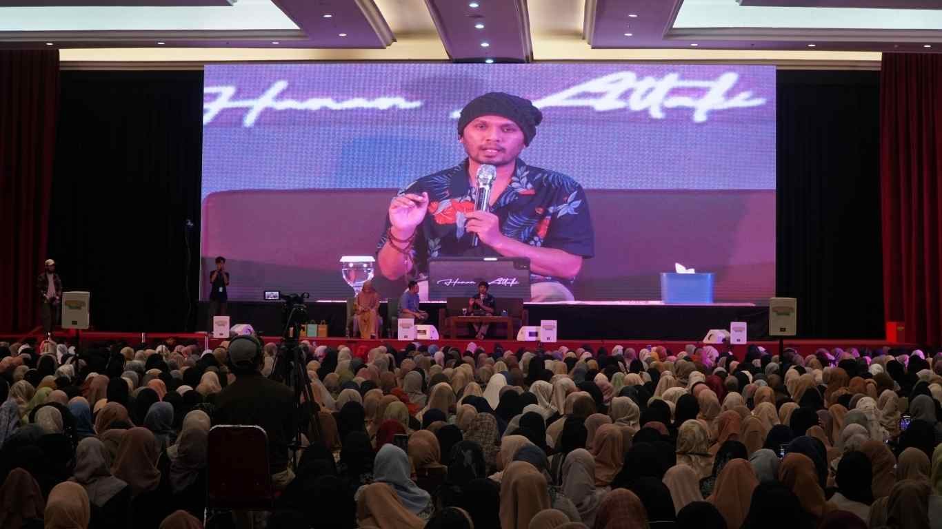 Contoh event dengan layar LED
