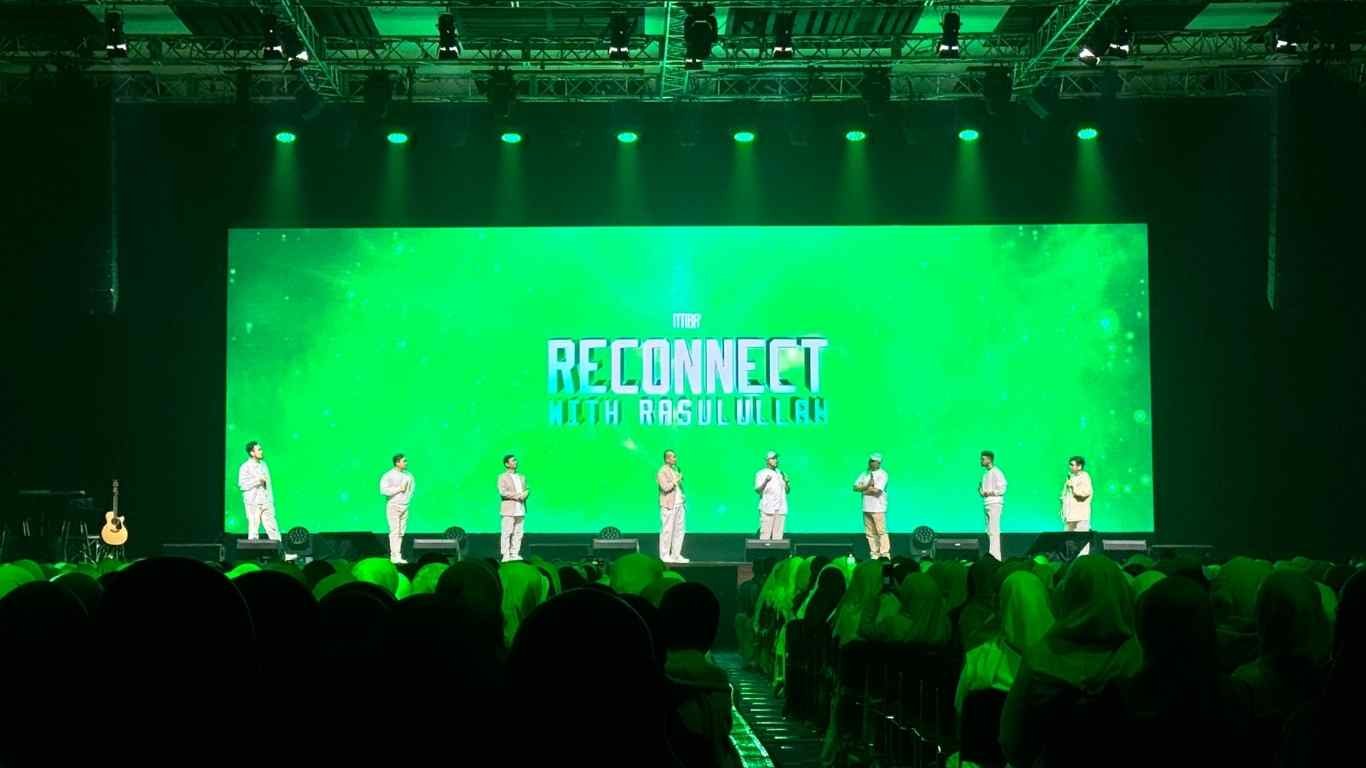 Contoh live event dengan LED